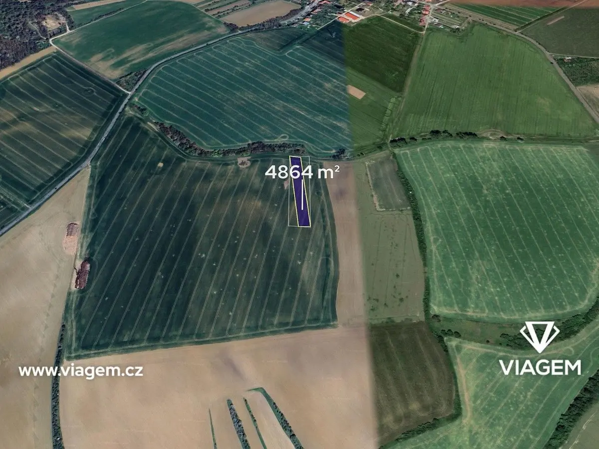 Prodej pozemku 972 m², Jarohněvice