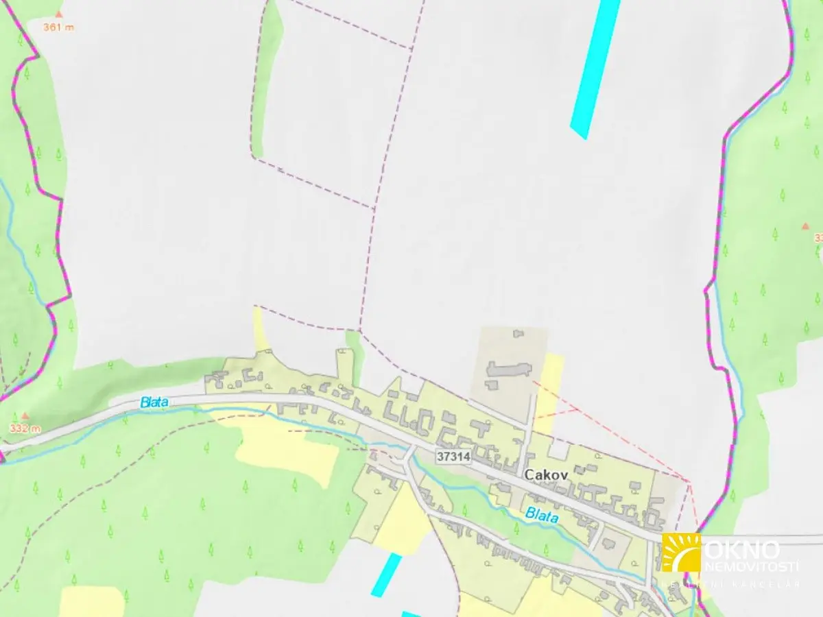 Prodej pozemku 13703 m², Cakov · Senice na Hané