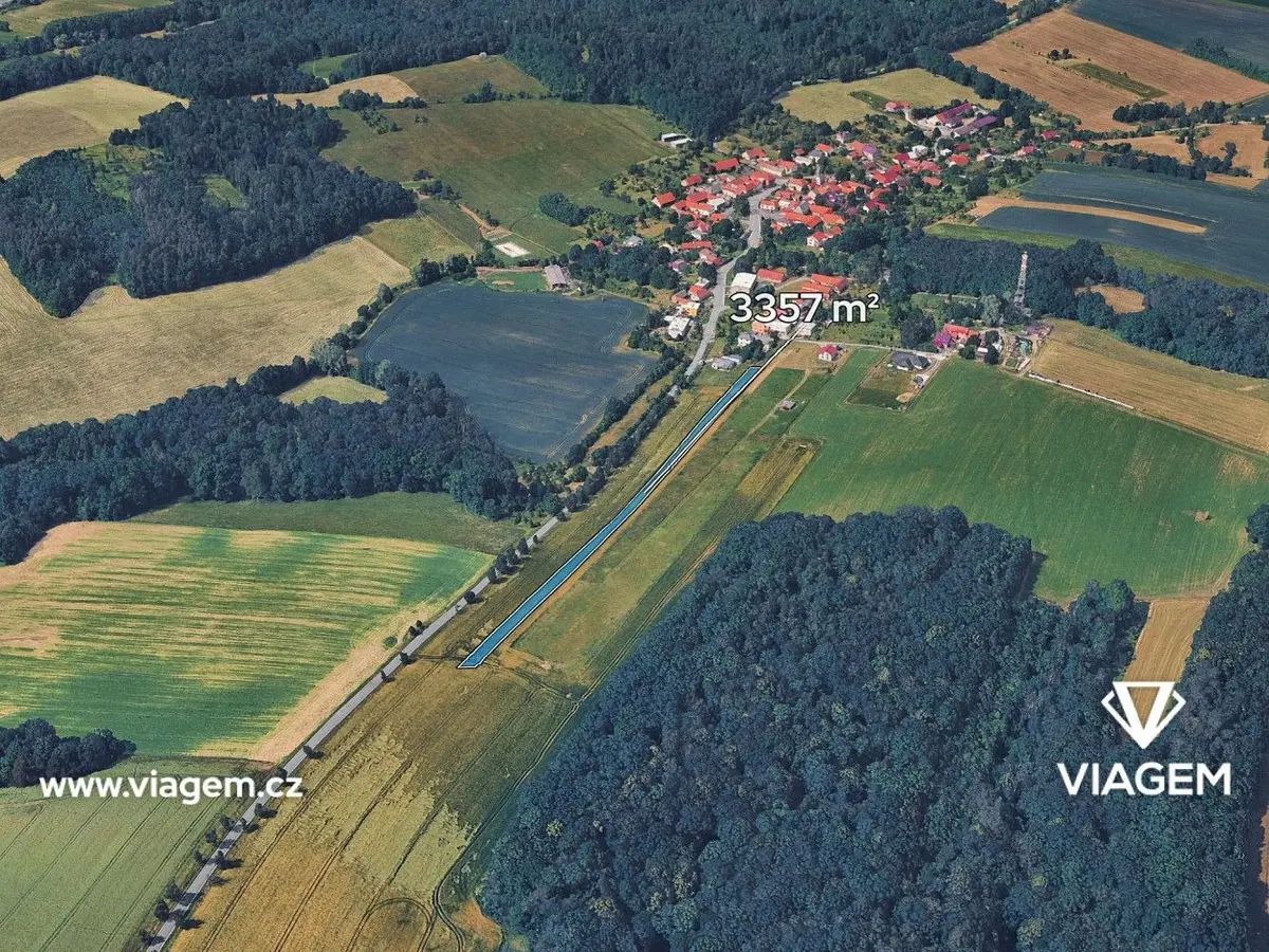 Prodej pozemku 419 m², Hustopeče nad Bečvou