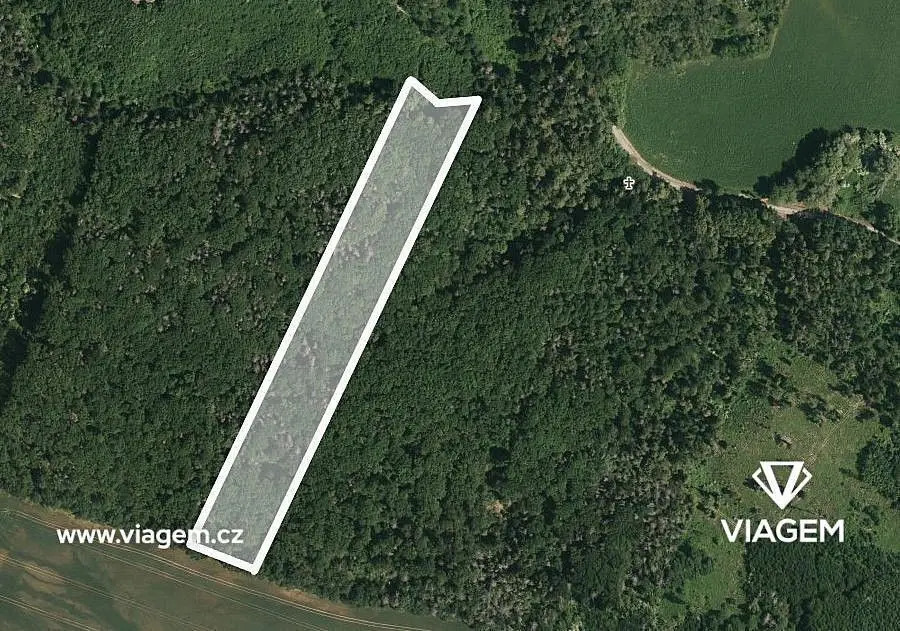 Prodej pozemku 1259 m², Prštice