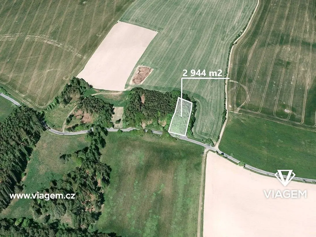 Prodej pozemku 1144 m², Dešná · Brodek u Konice