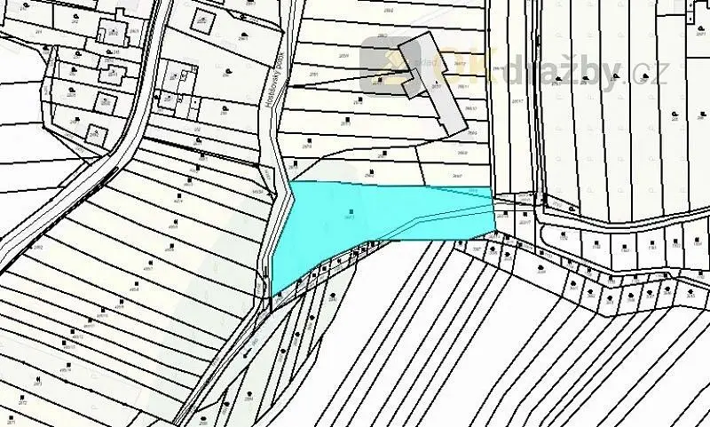 Prodej pozemku 3958 m², Lhotka a Chlum · Zlín