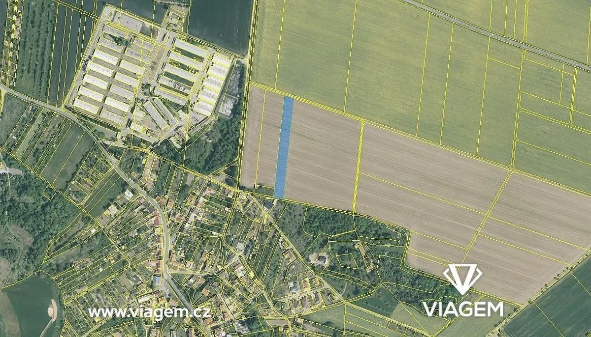 Prodej pozemku 2802 m², Těšnovice · Kroměříž