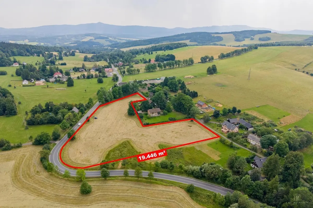 Prodej pozemku 2200 m², Albrechtice u Frýdlantu · Frýdlant