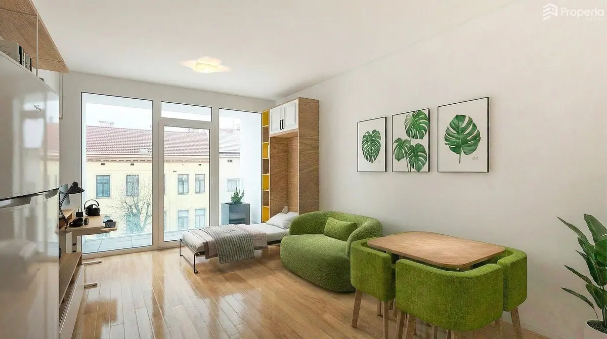 Pronájem bytu 1+kk 35 m², Jarošova · Znojmo-město · Znojmo