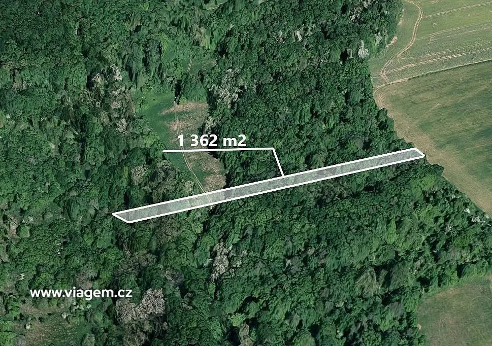 Prodej pozemku 1362 m², Hradčovice