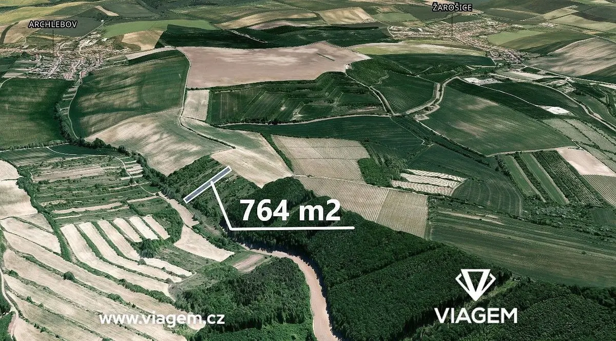 Prodej pozemku 382 m², Archlebov