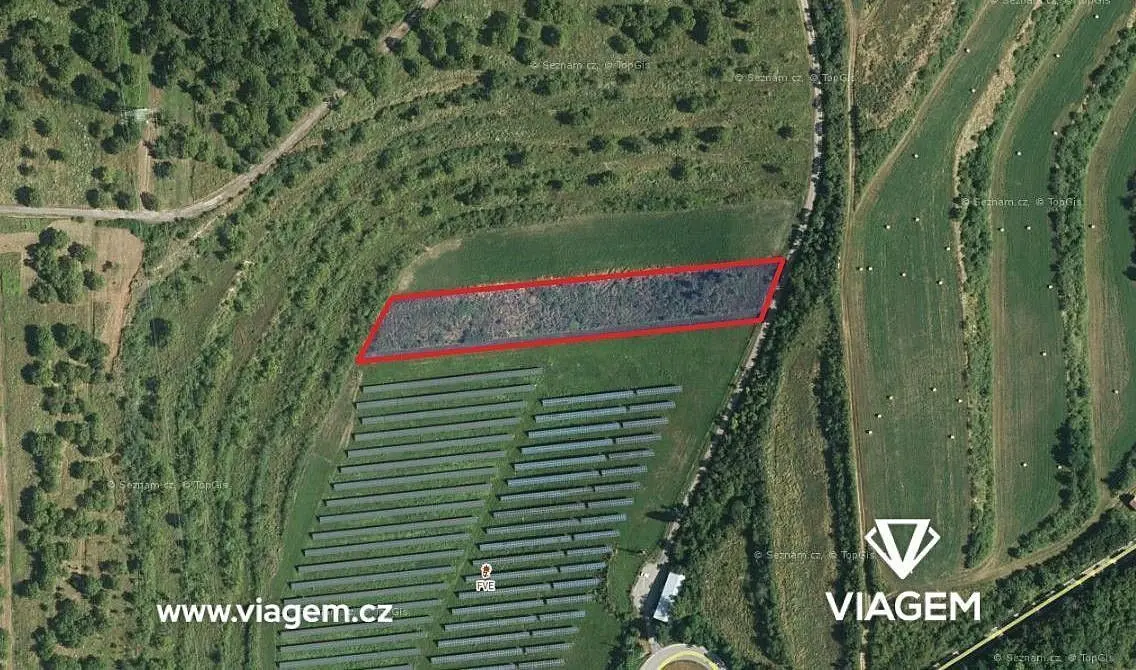 Prodej pozemku 2846 m², Hustopeče u Brna · Hustopeče