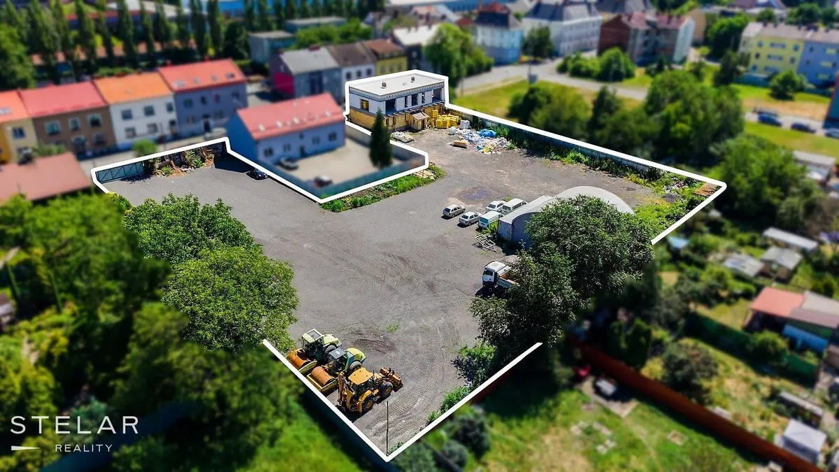 Pronájem pozemku 4262 m², Palackého · Přívoz · Ostrava