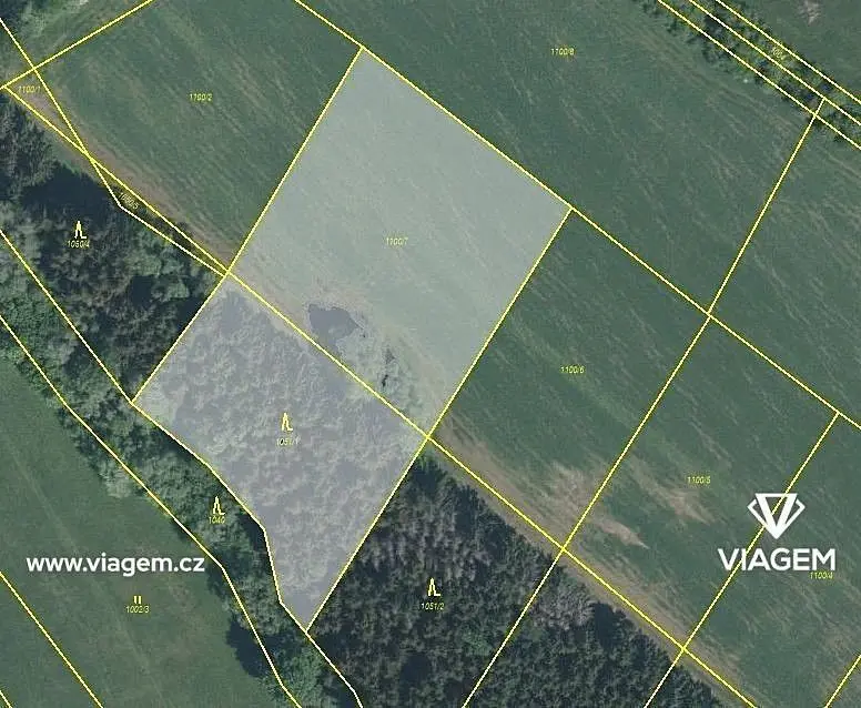Prodej pozemku 1873 m², Ludkovice