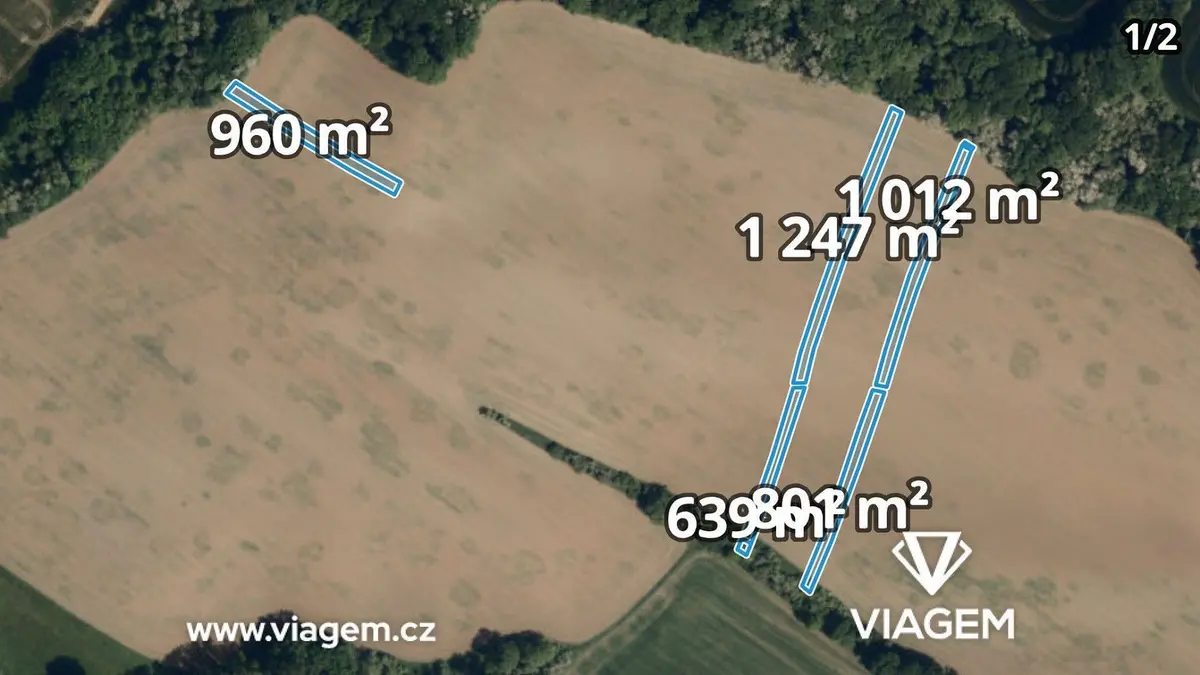 Prodej pozemku 3865 m², Mistřice I · Mistřice