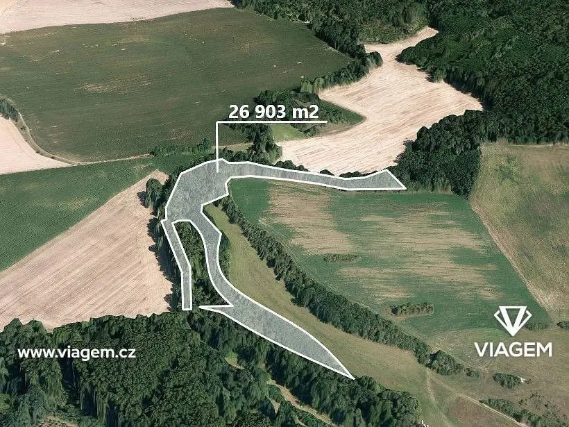 Prodej pozemku 2069 m², Tulešice