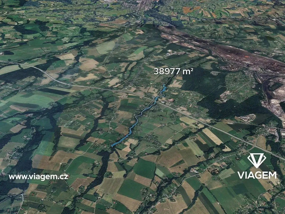 Prodej pozemku 928 m², Třinec-Nebory · Třinec