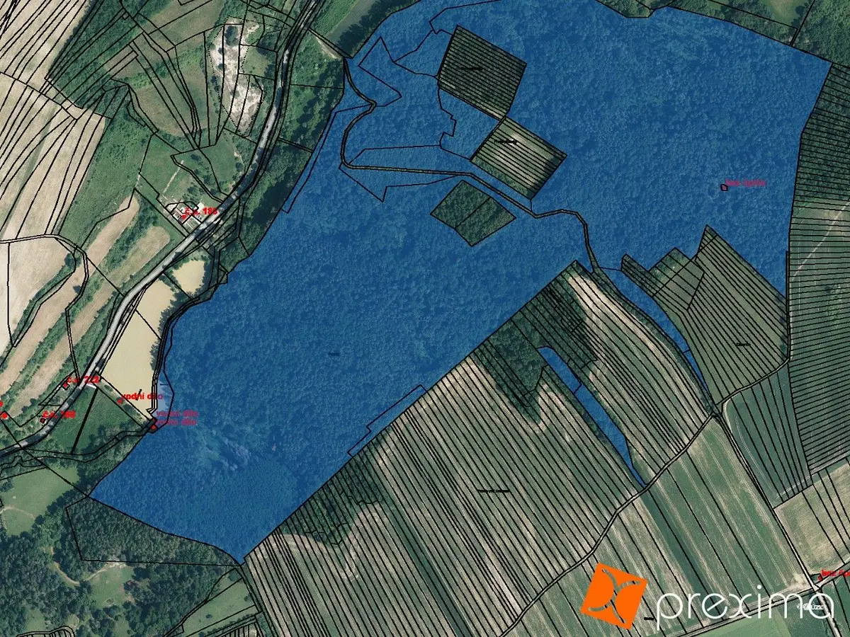 Prodej pozemku 1027 m², Žeravice u Kyjova · Žeravice