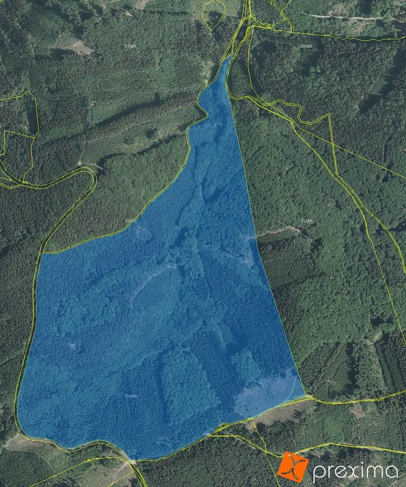 Prodej pozemku 4699 m², Vizovice