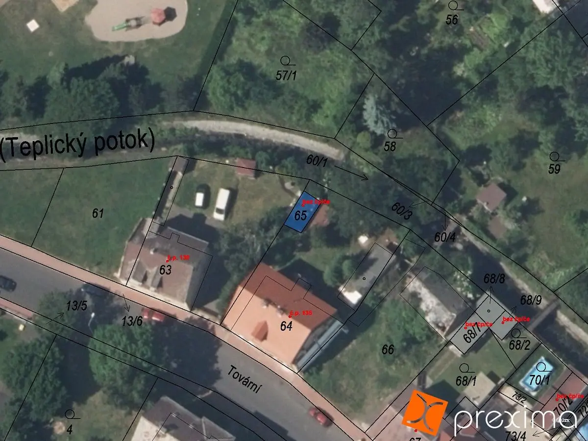 Prodej nemovitosti 20 m², Tovární · Dubí-Bystřice · Dubí