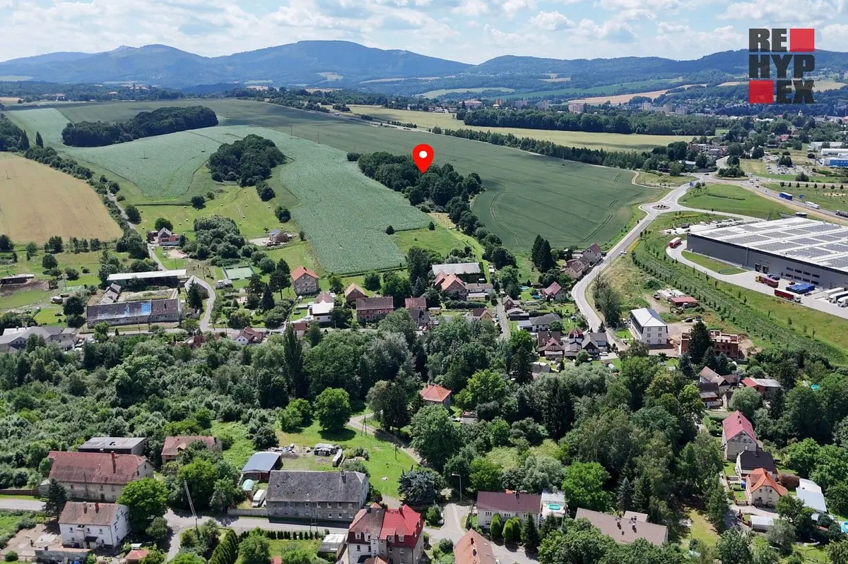 Prodej pozemku 15525 m², Oldřichov na Hranicích · Hrádek nad Nisou