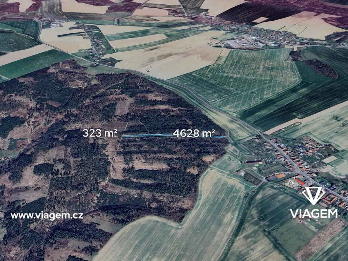 Prodej pozemku 990 m², Budětsko