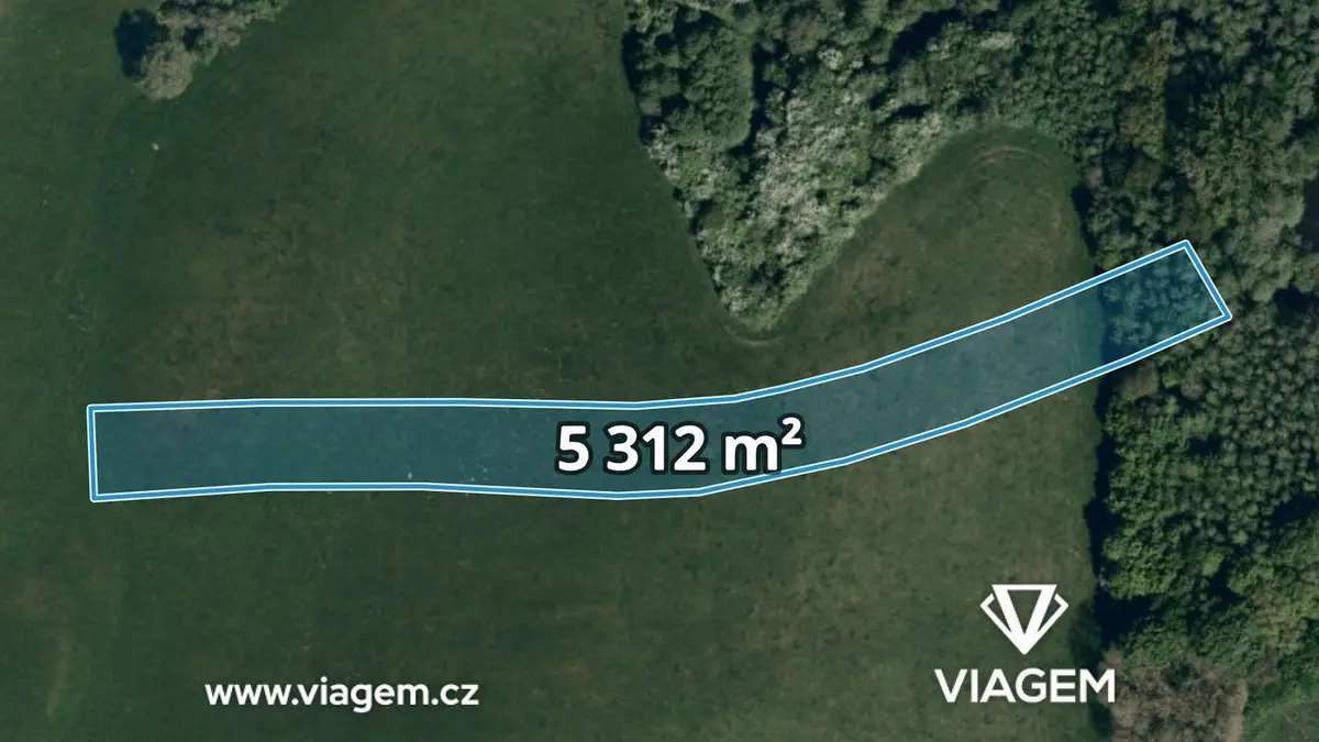 Prodej pozemku 5312 m², Částkov