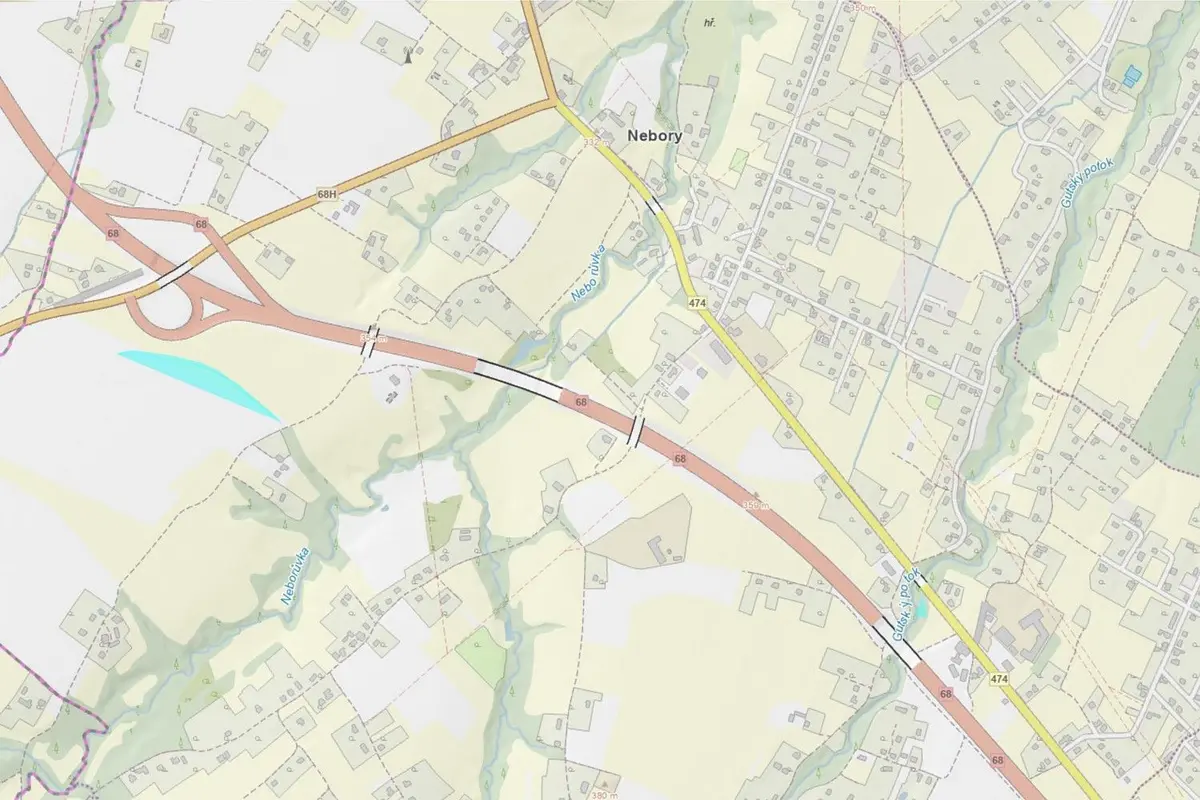 Prodej pozemku 12116 m², Třinec-Nebory · Třinec