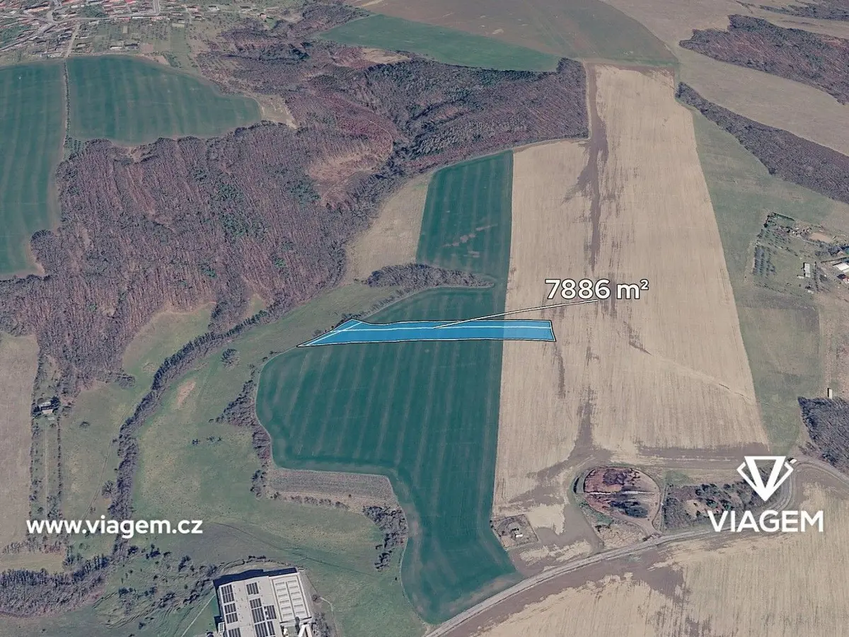 Prodej pozemku 6868 m², Dobrkovice