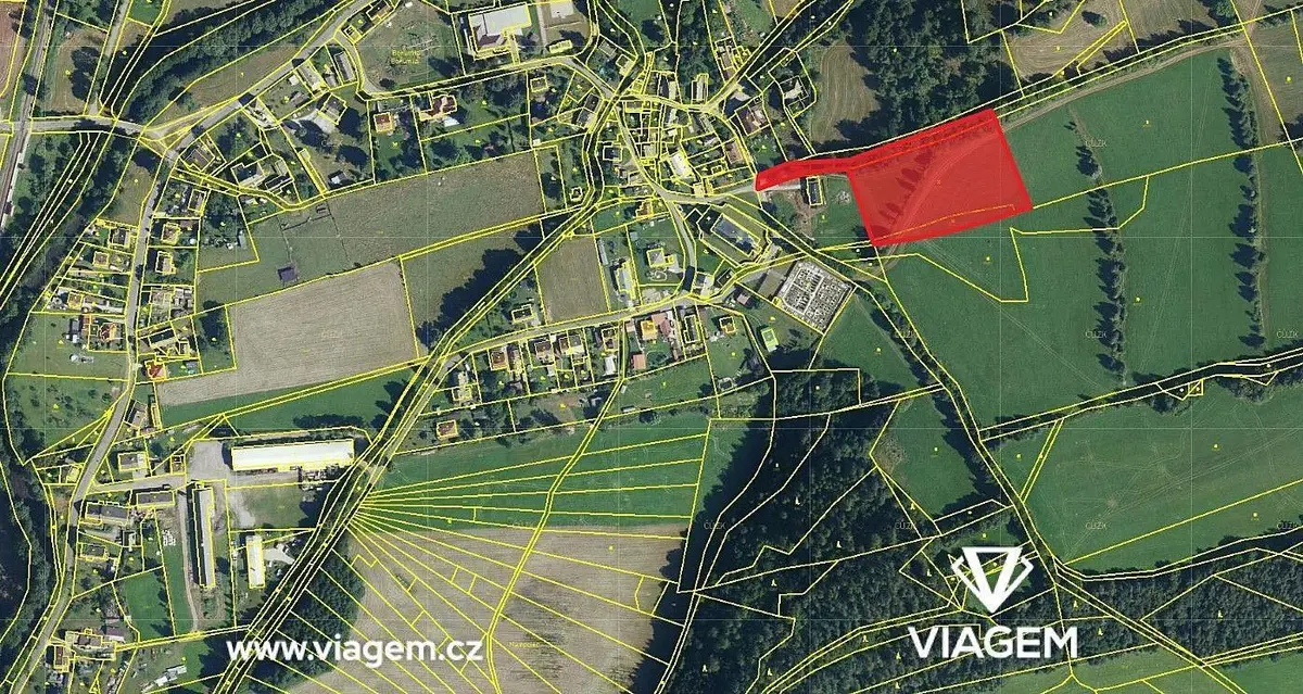 Prodej pozemku 1539 m², Dolní Bohdíkov · Bohdíkov