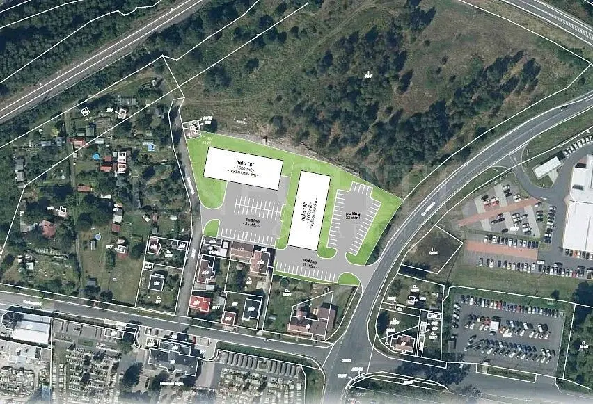 Prodej komerčního prostoru 8728 m², Údolní · Cheb