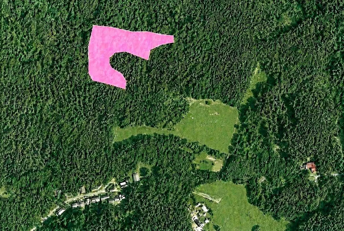 Prodej pozemku 12985 m², Boseň