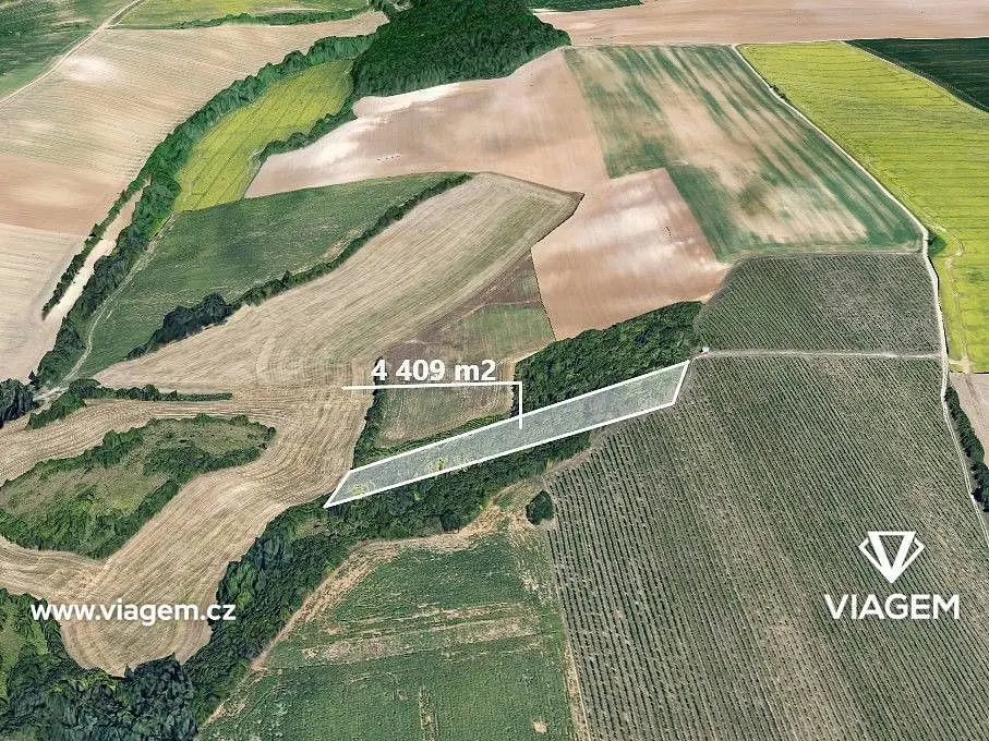 Prodej pozemku 1102 m², Bohuslavice u Kyjova · Kyjov
