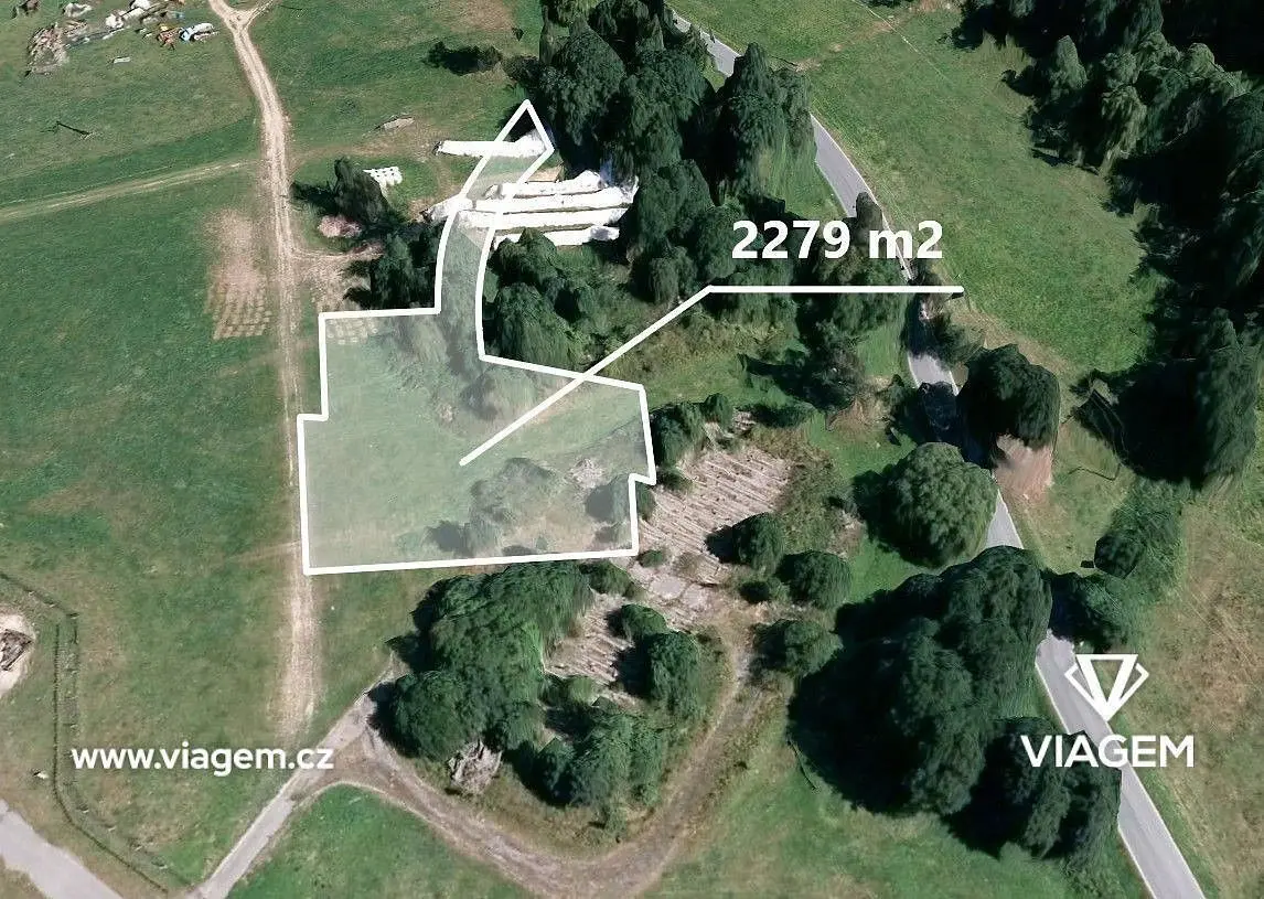 Prodej pozemku 2279 m², Vajglov · Břidličná
