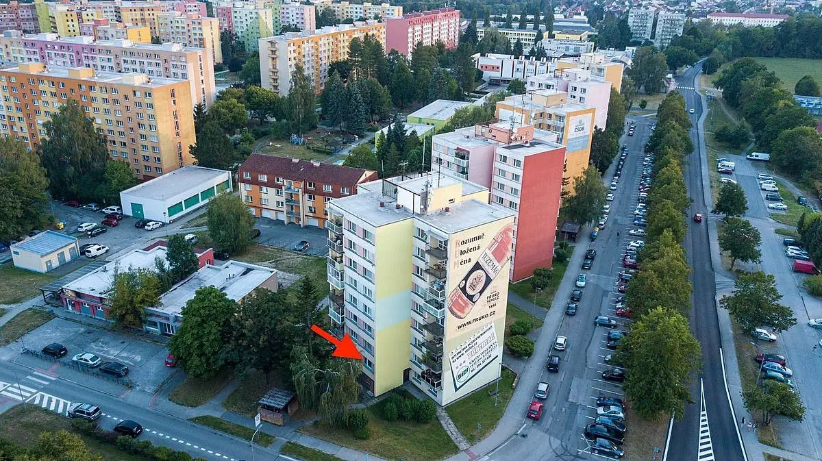 Pronájem bytu 1+kk 26 m², sídliště U Nádraží · Jindřichův Hradec