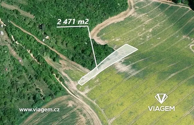 Prodej pozemku 2471 m², Bohuslavice u Kyjova · Kyjov