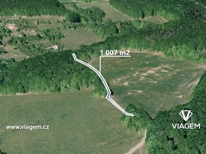 Prodej pozemku 671 m², Kladná Žilín · Luhačovice