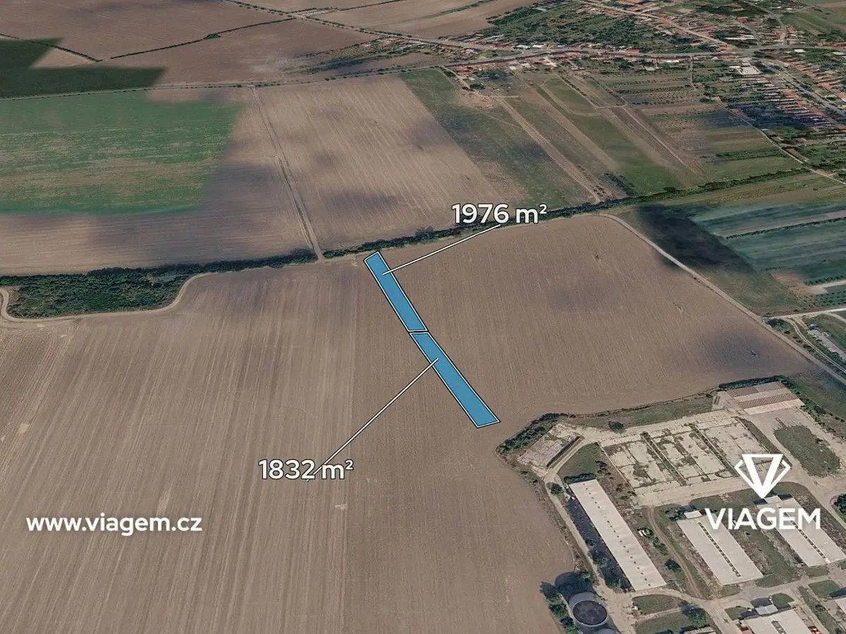 Prodej pozemku 1269 m², Hroznová Lhota