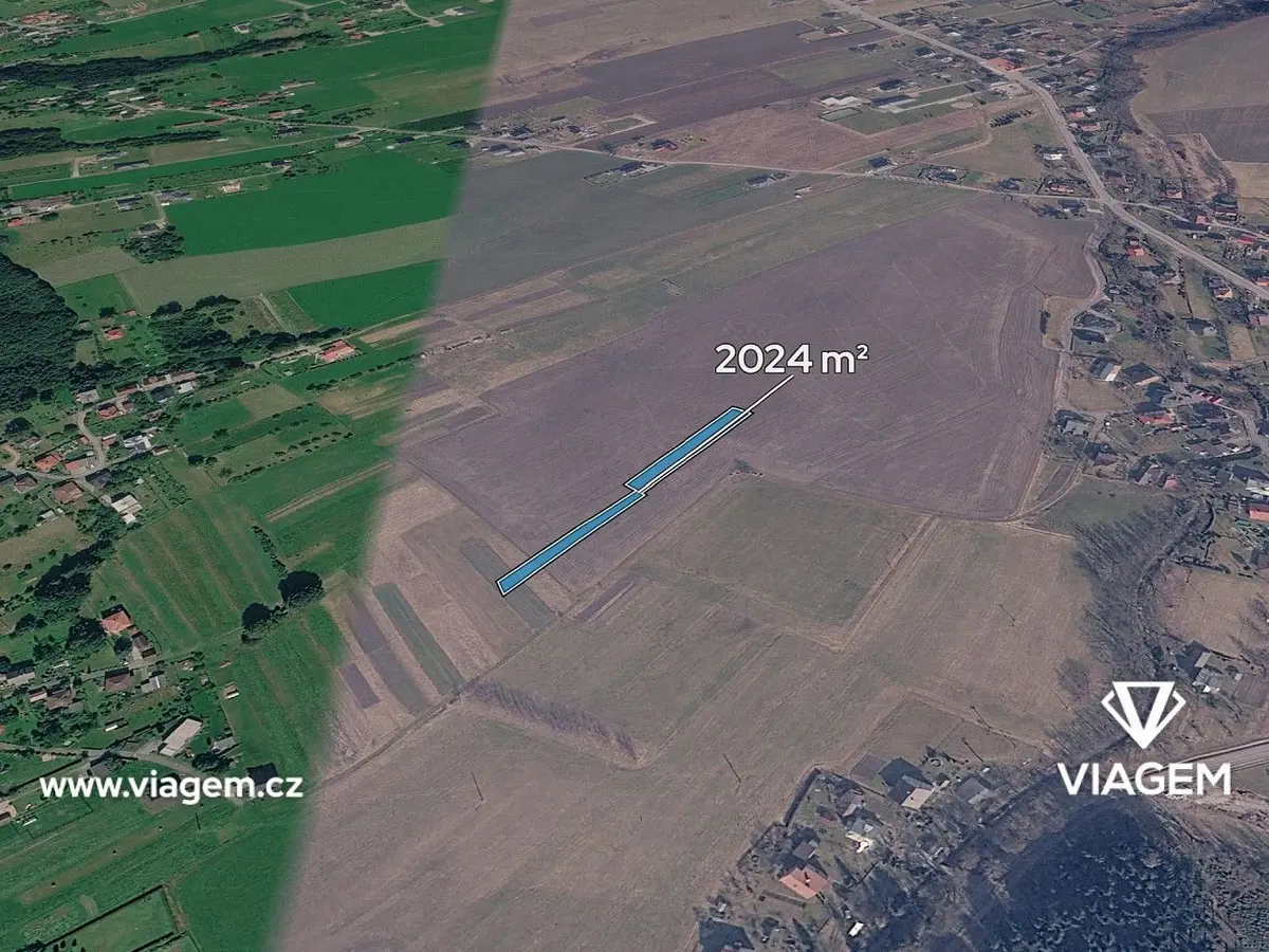 Prodej pozemku 2024 m², Písečná