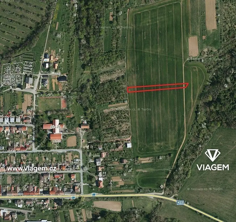 Prodej pozemku 434 m², Osvětimany