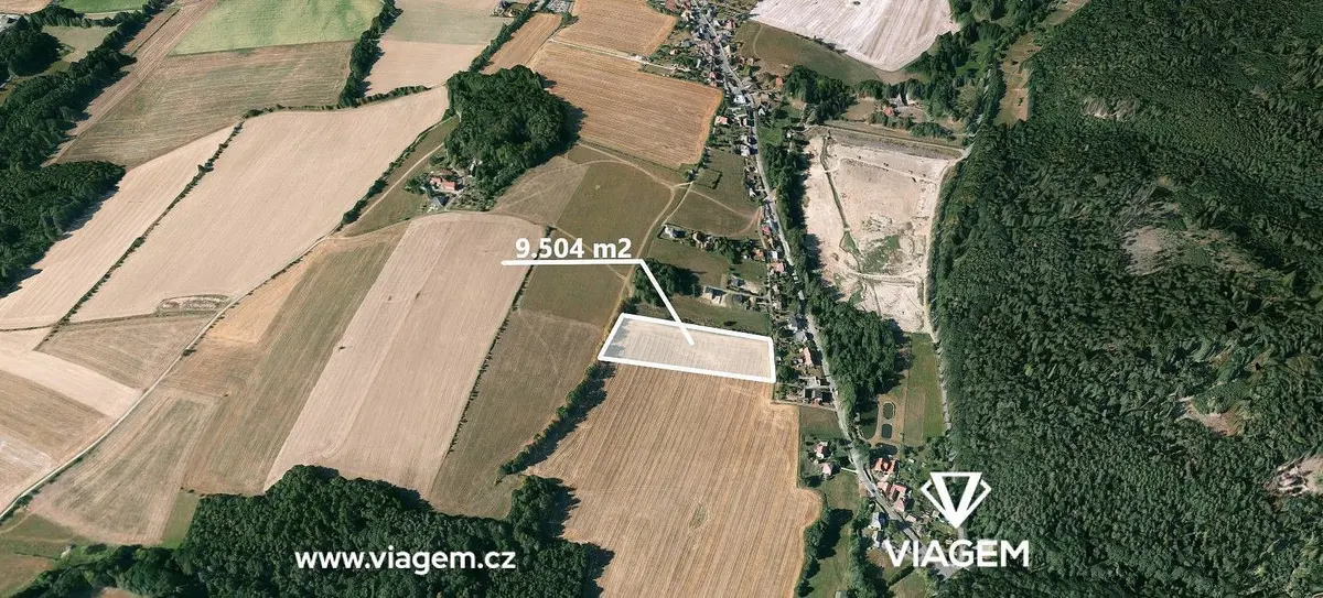 Prodej pozemku 2376 m², Suché Lazce · Opava