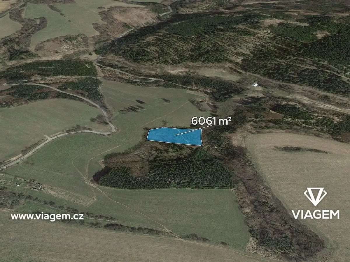 Prodej pozemku 6061 m², Řendějov