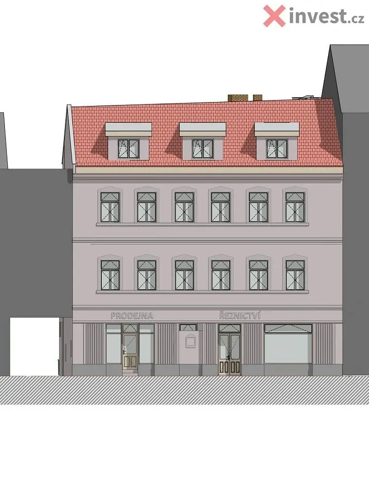 Prodej domu 1200 m², Jiráskova · Hranice