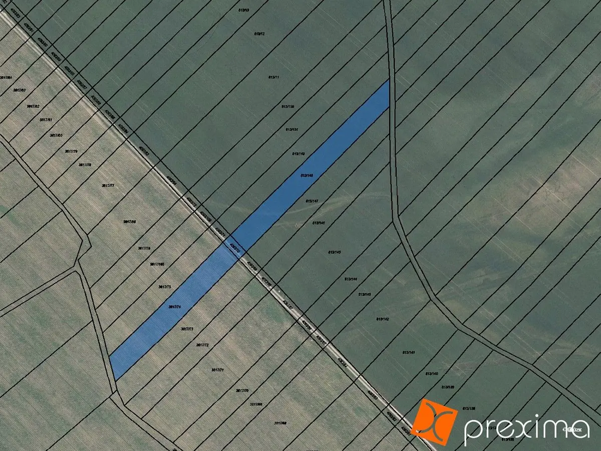 Prodej pozemku 3258 m², Trstěnice u Moravského Krumlova · Trstěnice