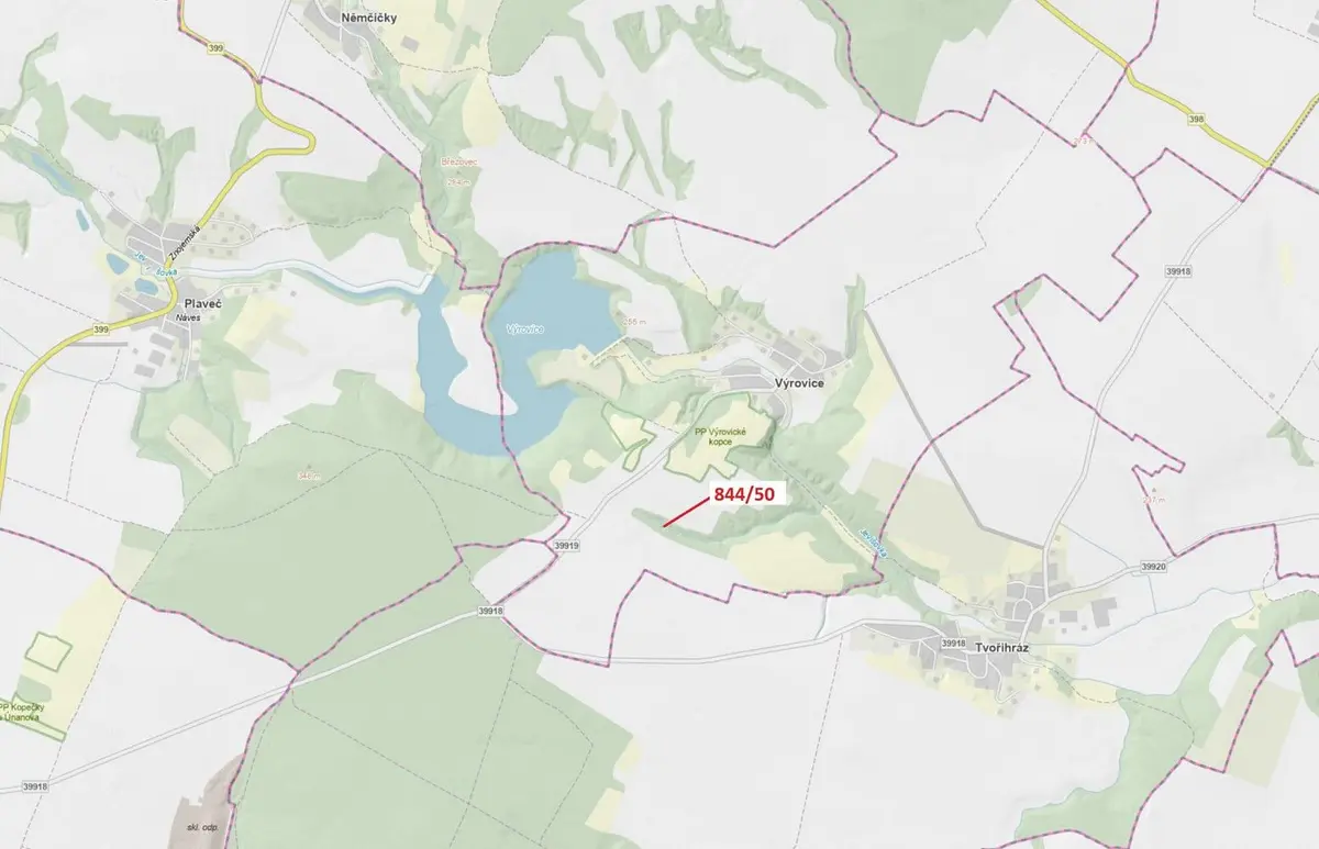 Prodej pozemku 3 m², Výrovice