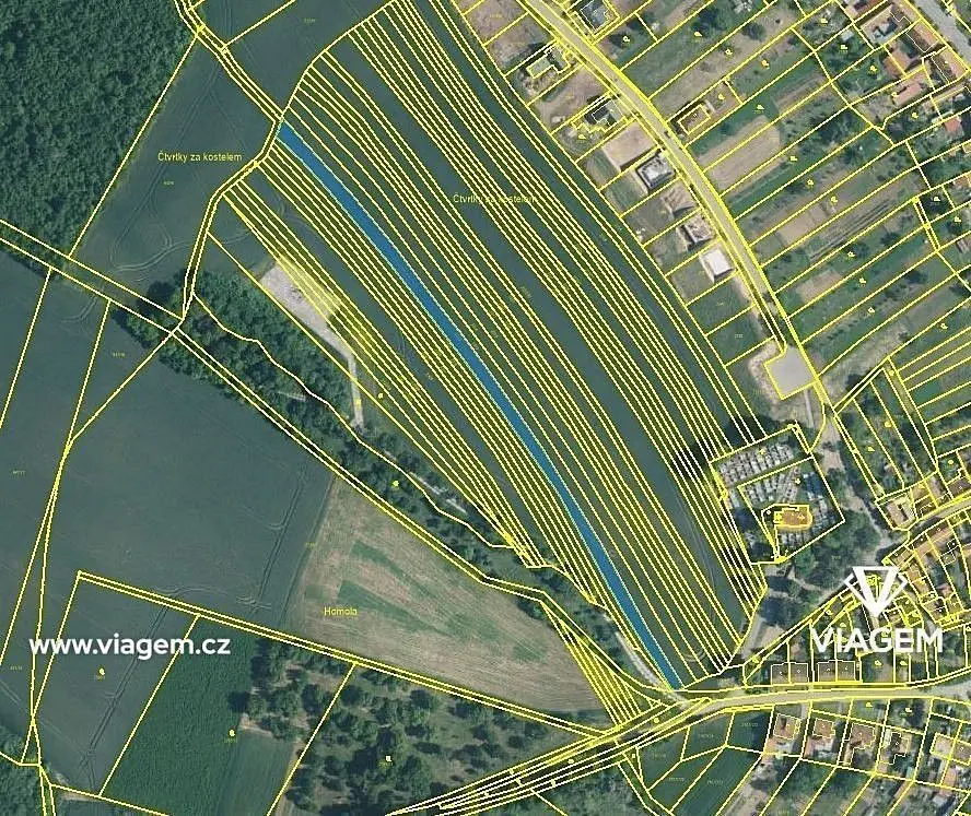 Prodej pozemku 225 m², Uhřice u Kyjova · Uhřice