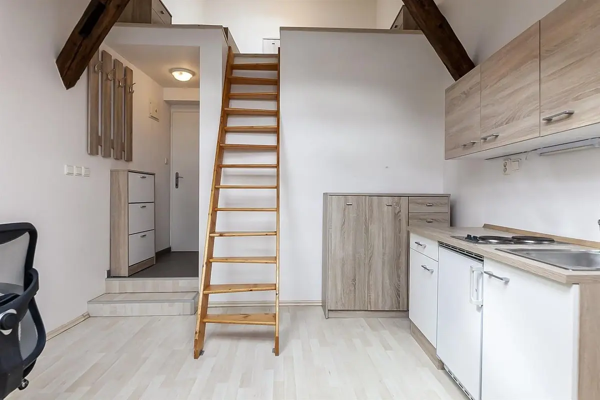 Pronájem bytu 1+kk 27 m², Václavská · Staré Brno · Brno