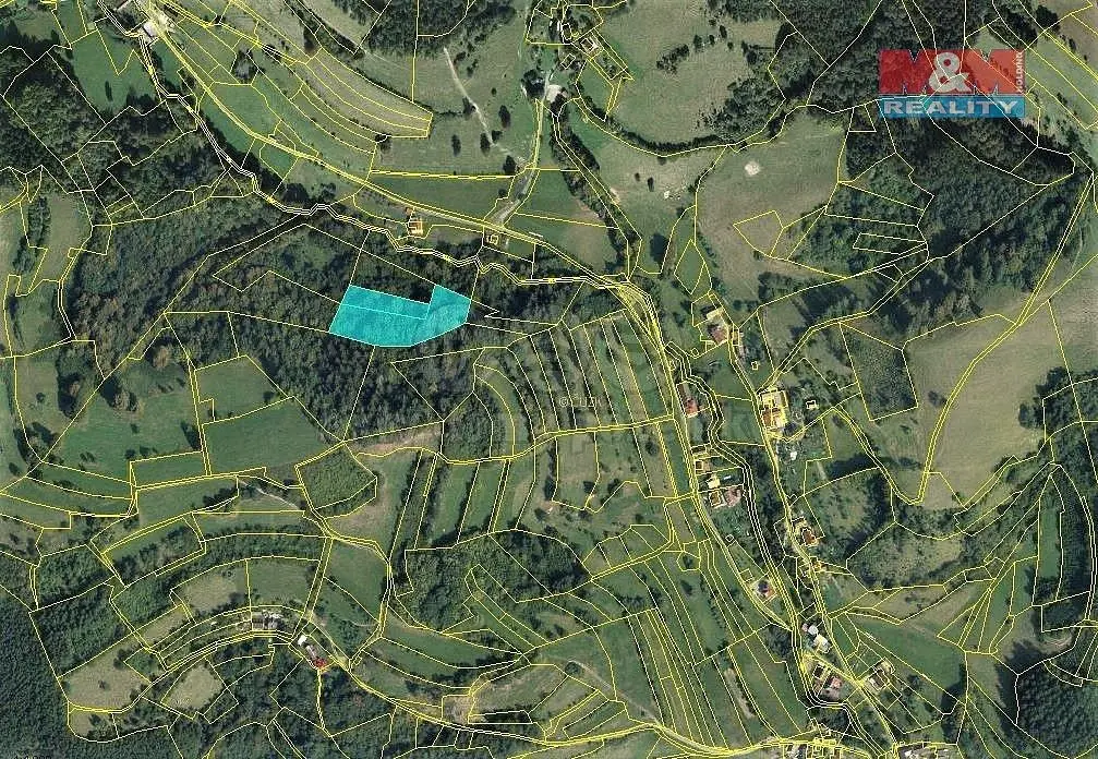 Prodej pozemku 5661 m², Huslenky