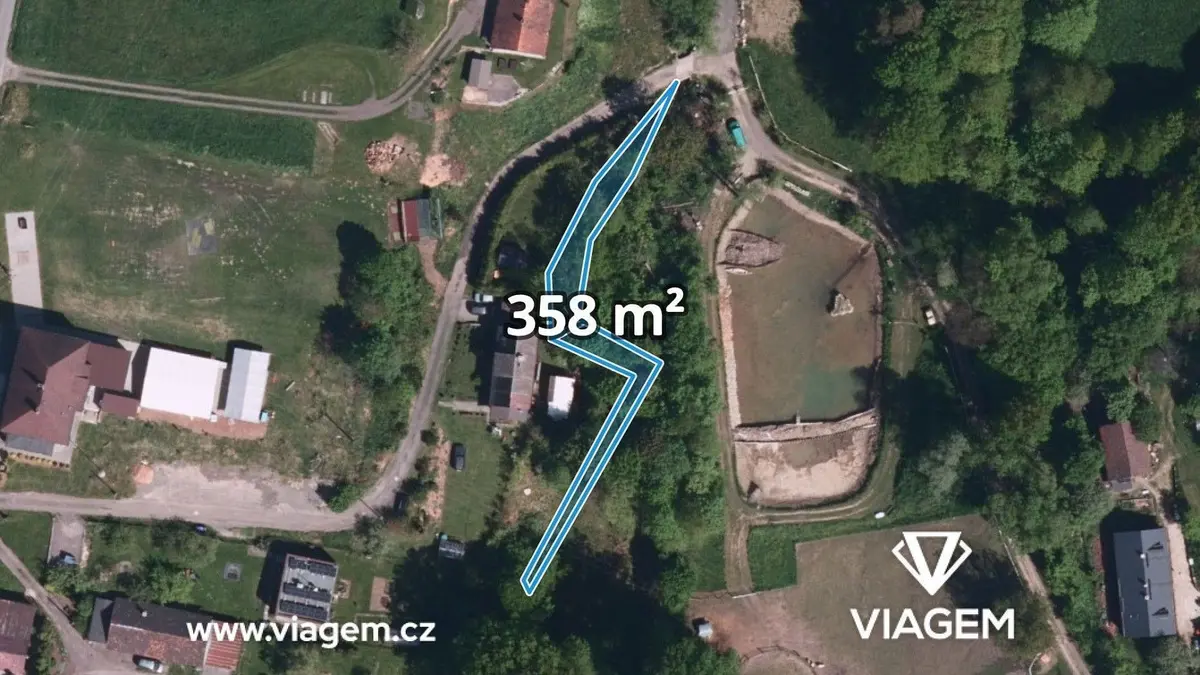 Prodej pozemku 179 m², Hasičská · Hradiště pod Babí horou · Těrlicko