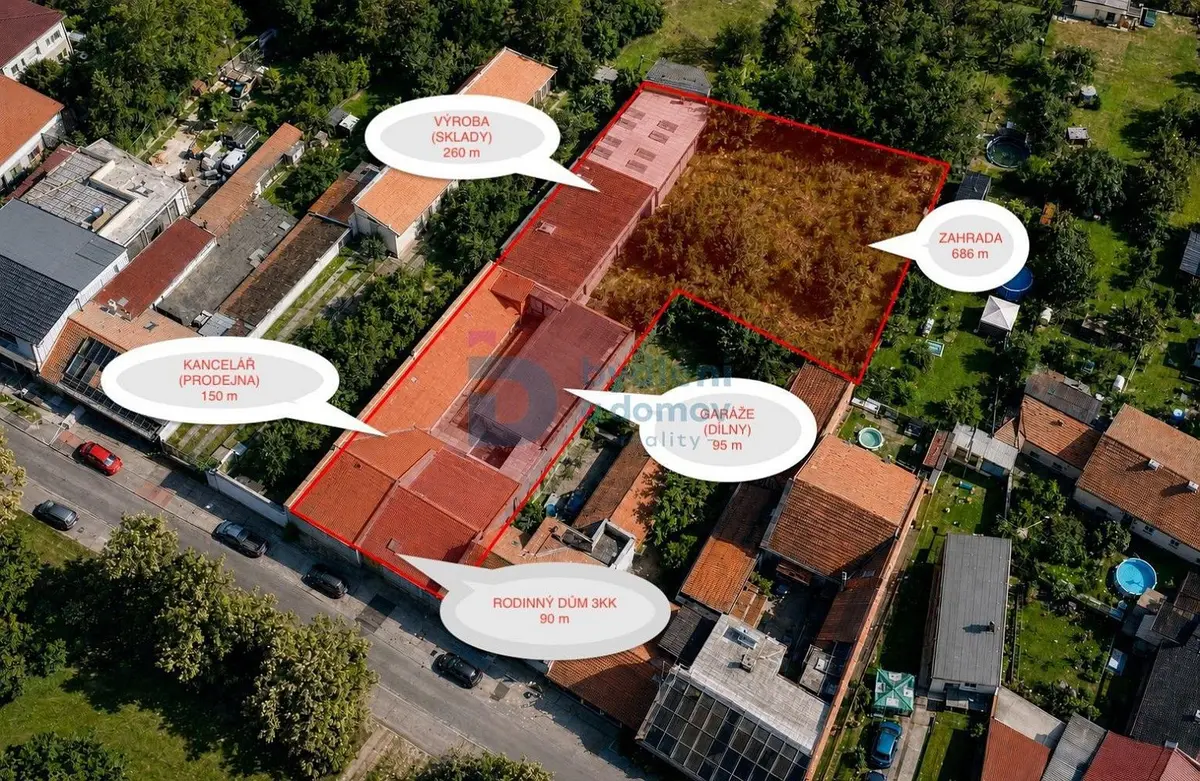 Prodej komerčního prostoru 416 m², Husovo nám. · Prostějov, město · Prostějov