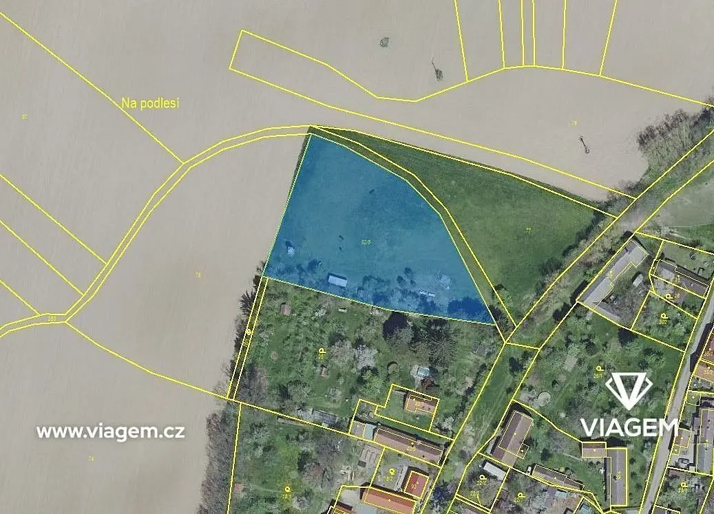 Prodej pozemku 407 m², Schořov