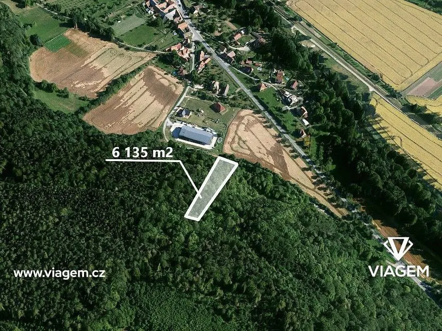 Prodej pozemku 6135 m², Štěpánovice