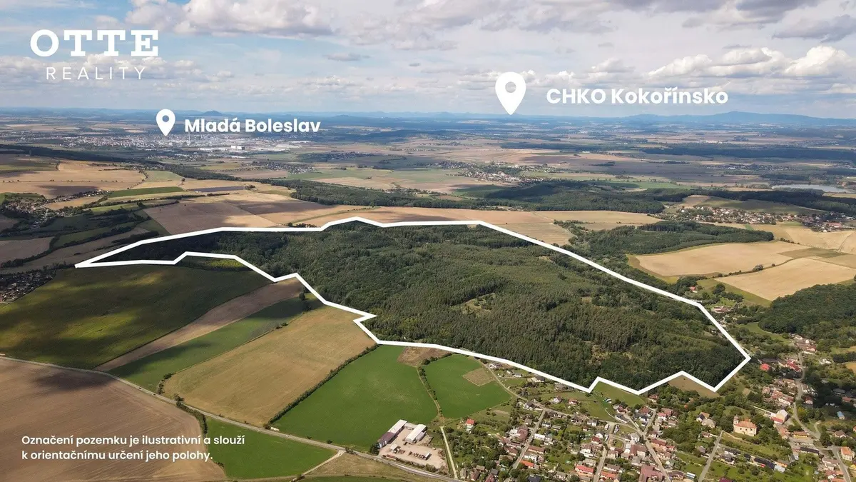 Prodej pozemku 985653 m², Žerčice