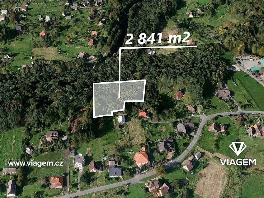 Prodej pozemku 2841 m², Bystřice